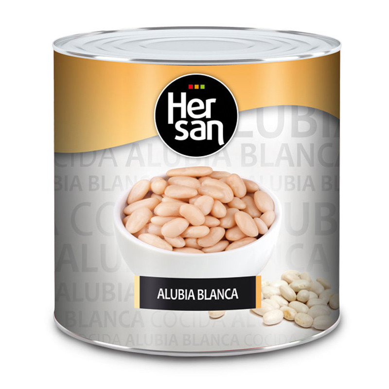 ALUBIAS COCIDAS EXTRA LATA 6/3Kg